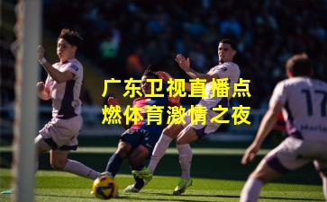 广东卫视直播点燃体育激情之夜